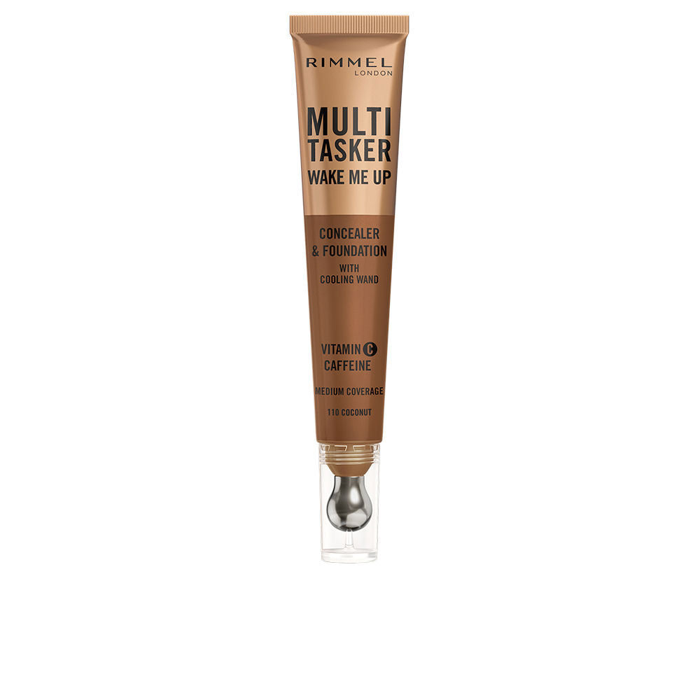 RIMMEL LONDON MULTITASKER WAKE ME UP corrector y base de maquillaje #Warm Coconut 20 ml