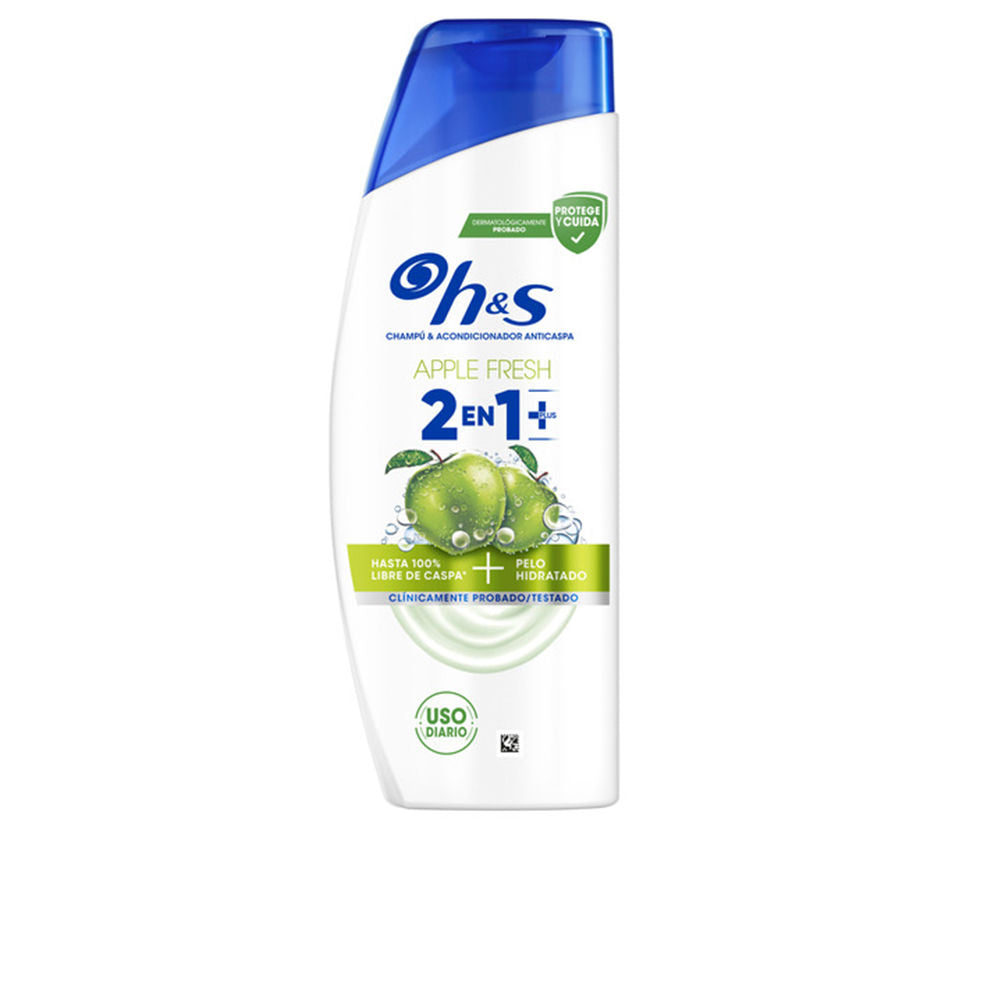 HEAD & SHOULDERS H&S MANZANA 2en1 champú y acondicionador limpio y fresco 300 ml