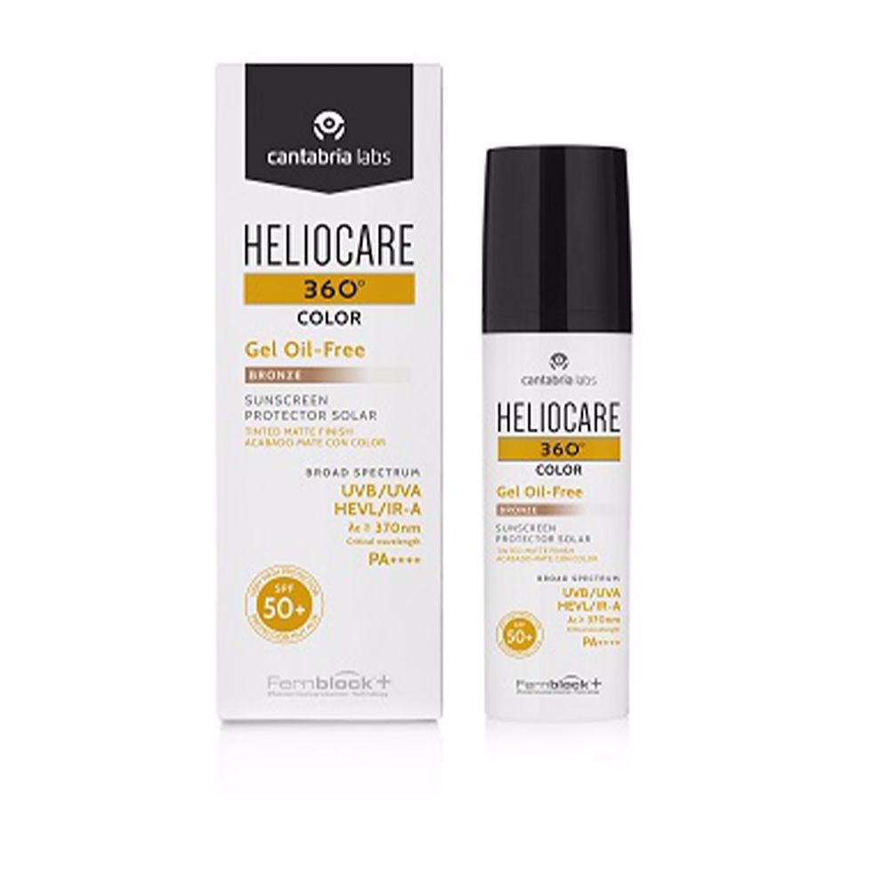HELIOCARE HELIOCARE 360° COLOR protector solar con color gel oil free SPF50+ #bronze 50 ml