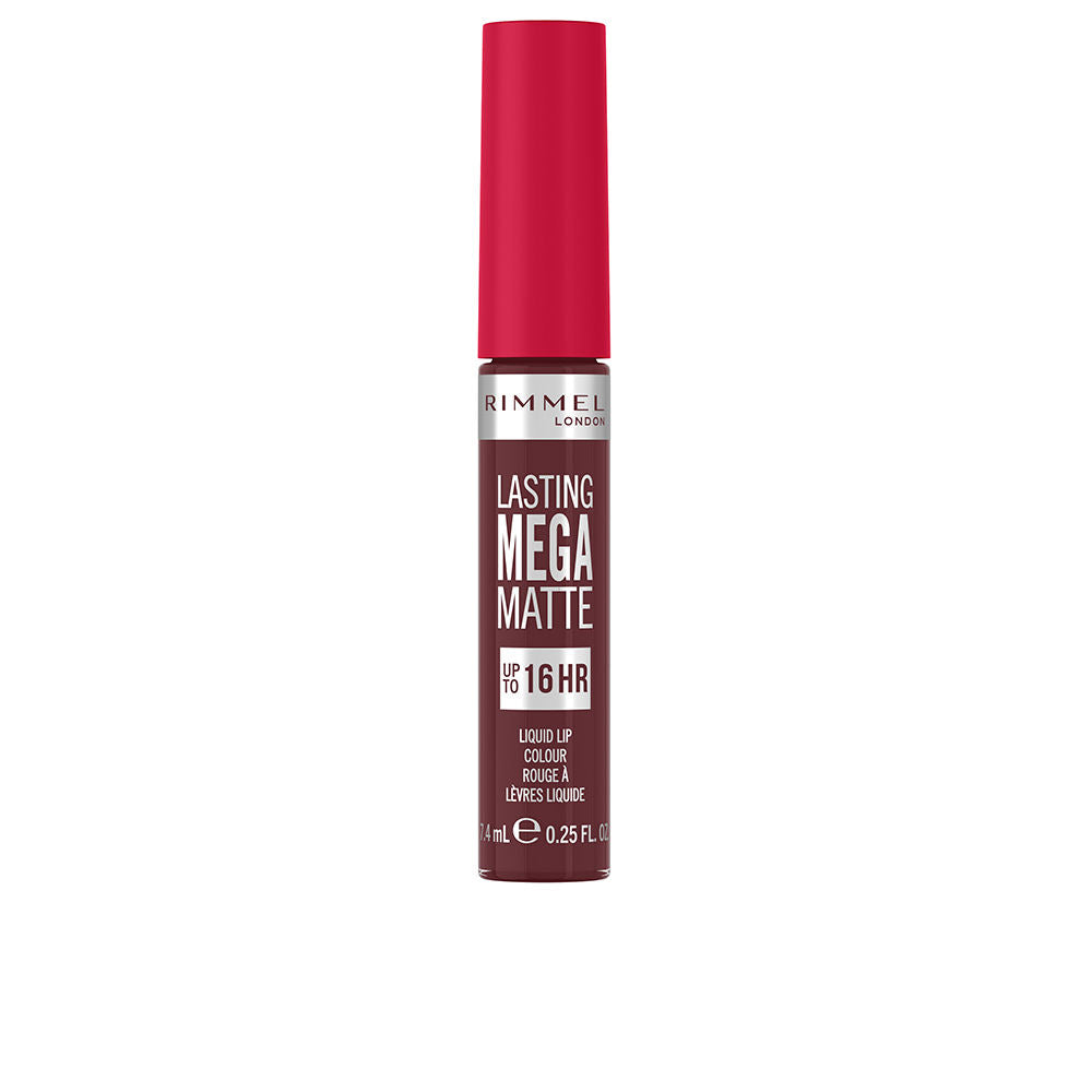 RIMMEL LONDON LASTING MEGA MATTE liquid lip colour #810-plum this show 7,4 ml