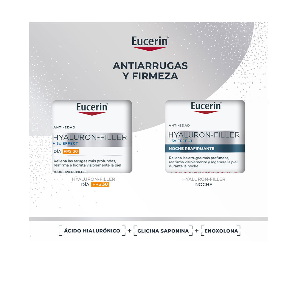 EUCERIN HYALURON FILLER DÍA Y NOCHE ESTUCHE 2 pz