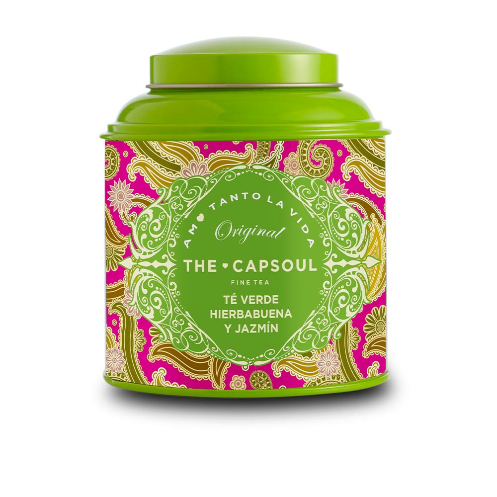THE CAPSOUL TÉ GRANEL verde, hierbabuena & jazmín 100 gr