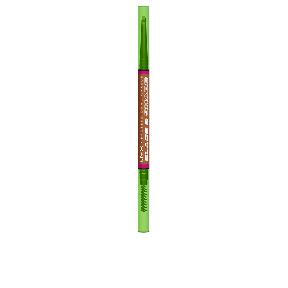 NYX PROFESSIONAL MAKE UP BLADE & SHADE NANO lápiz de cejas #05-Auburn 1 u