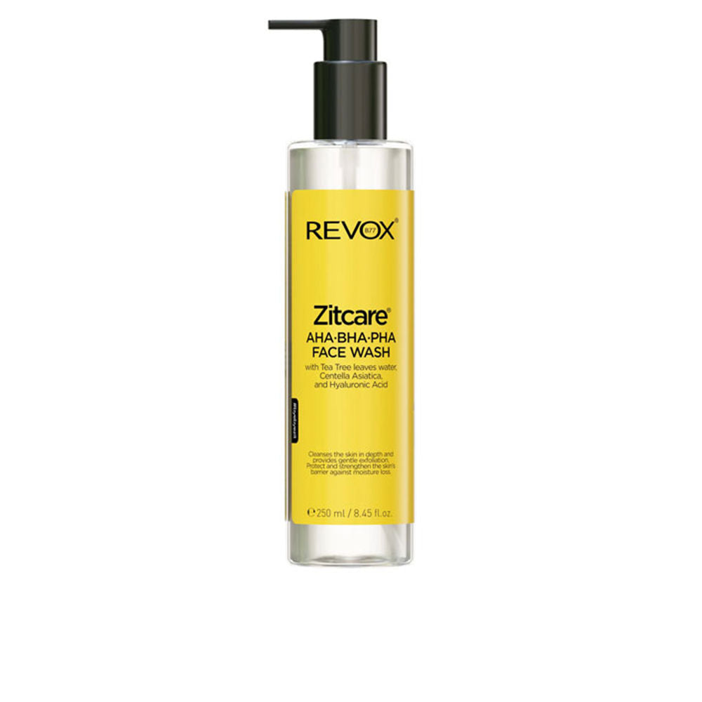 REVOX B77 ZITCARE AHA.BHA.PHA. face wash 250 ml