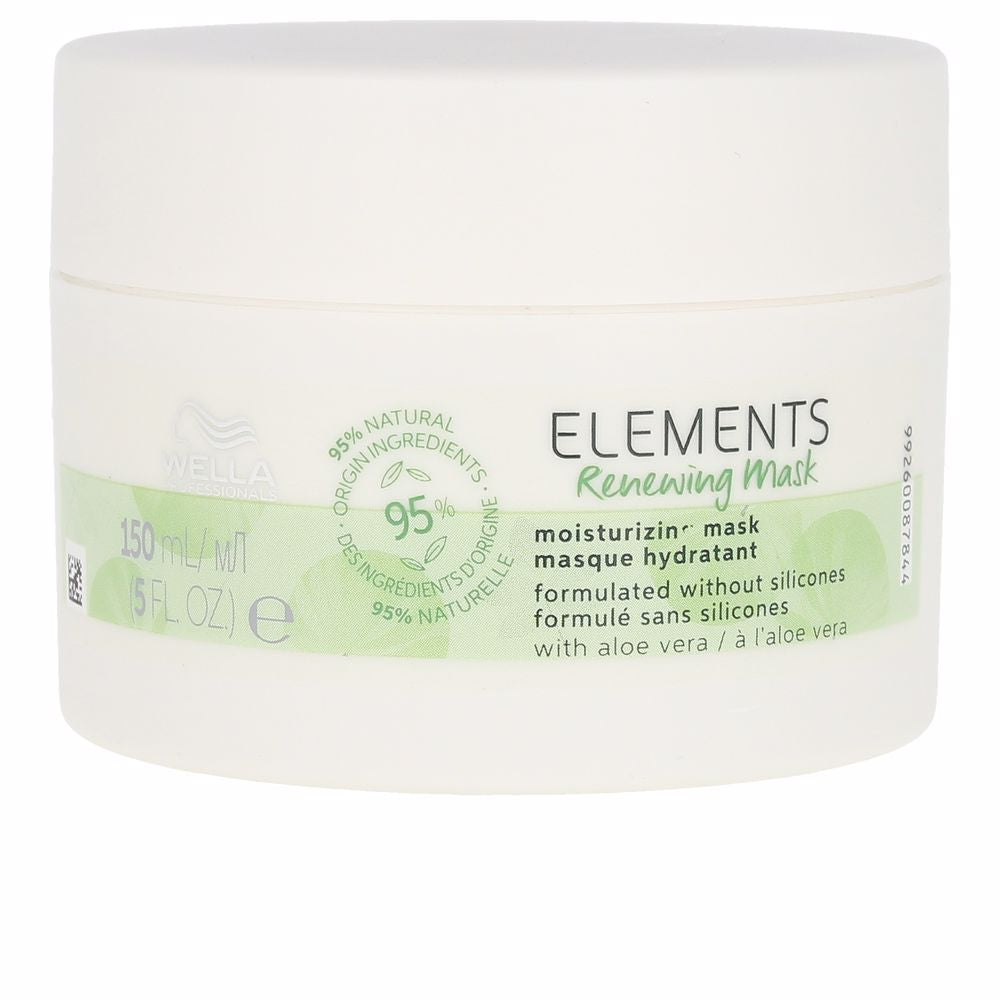 WELLA PROFESSIONALS ELEMENTS Mascarilla Hidratante Renovadora Sin Siliconas Todo tipo de Cabellos 150 ml