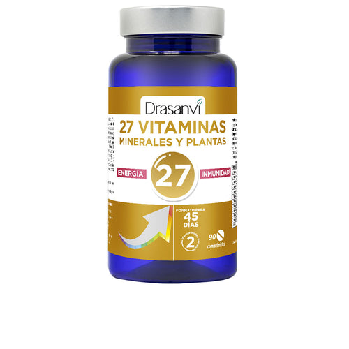 DRASANVI 27 VITAMINAS + MINERALES ENERGÍA E INMUNIDAD comprimidos 90 u