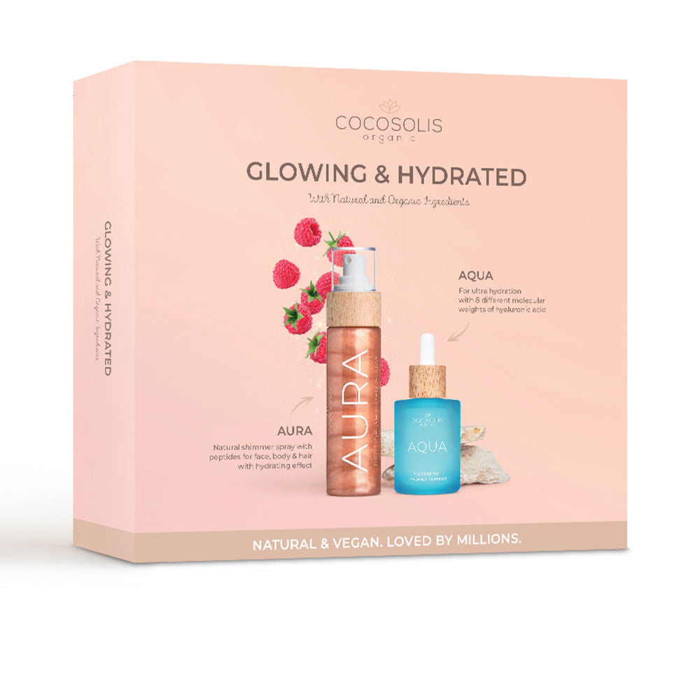 COCOSOLIS GLOWING & HYDRATED ESTUCHE 2 pz