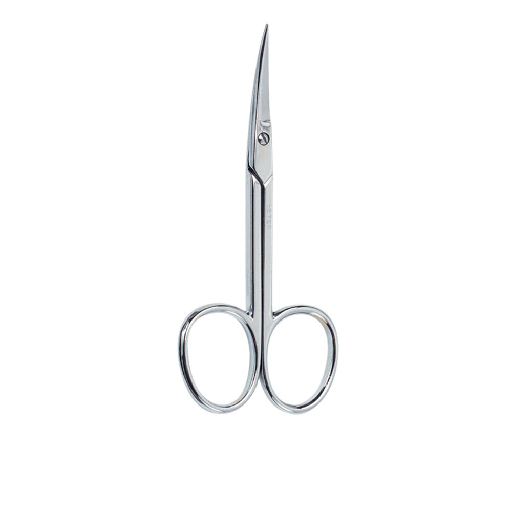 BETER TIJERAS manicura pieles curva cromada 1 pz