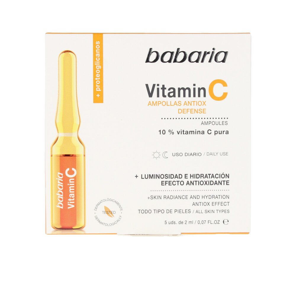 BABARIA VITAMIN C antiox defense ampollas 5 x 2 ml