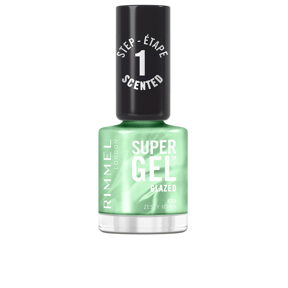 RIMMEL LONDON SUPER GEL esmalte de uñas #123-Zesty Icing 12 ml