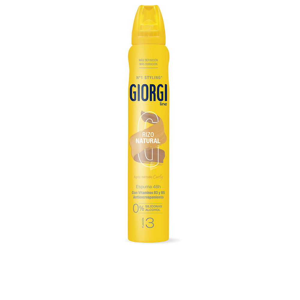 GIORGI LINE GIORGI RIZO NATURAL espuma fijadora método curly nº3 250 ml