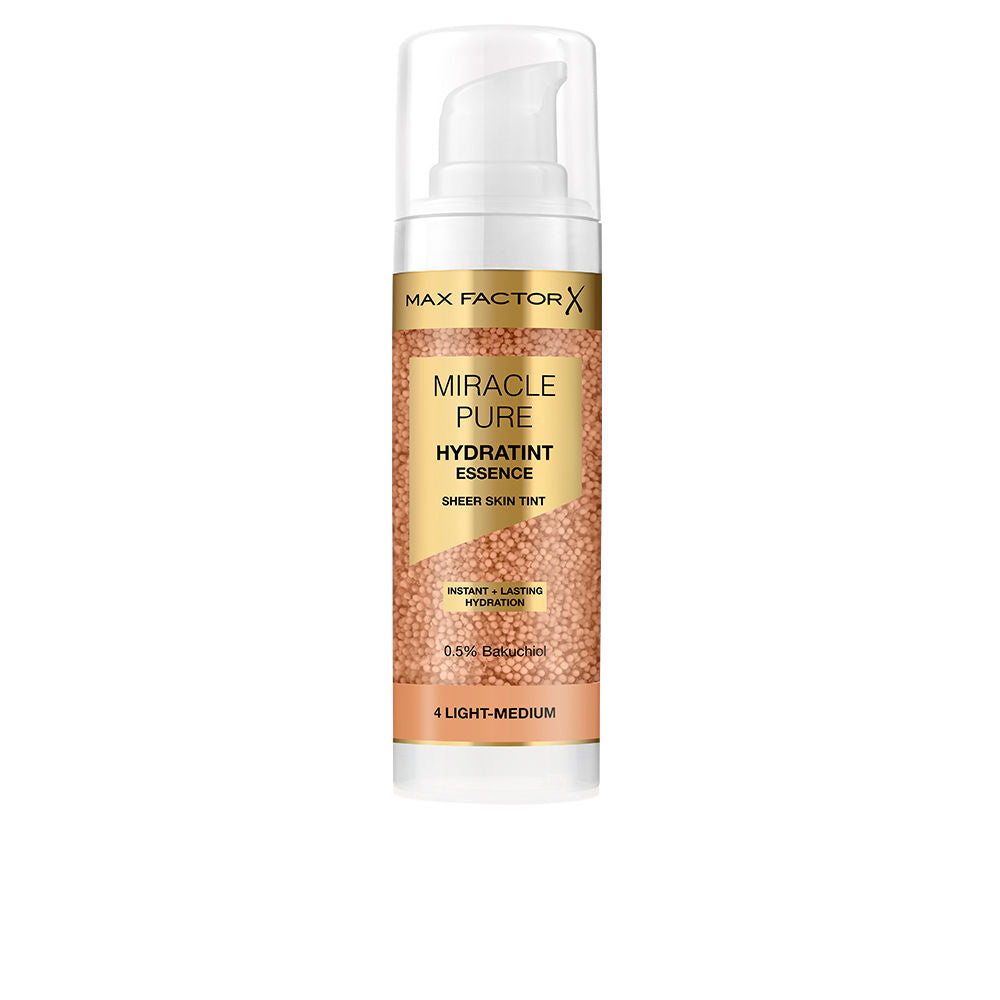 MAX FACTOR MIRACLE PURE hidratint essence #4-Light-Medium 30 ml