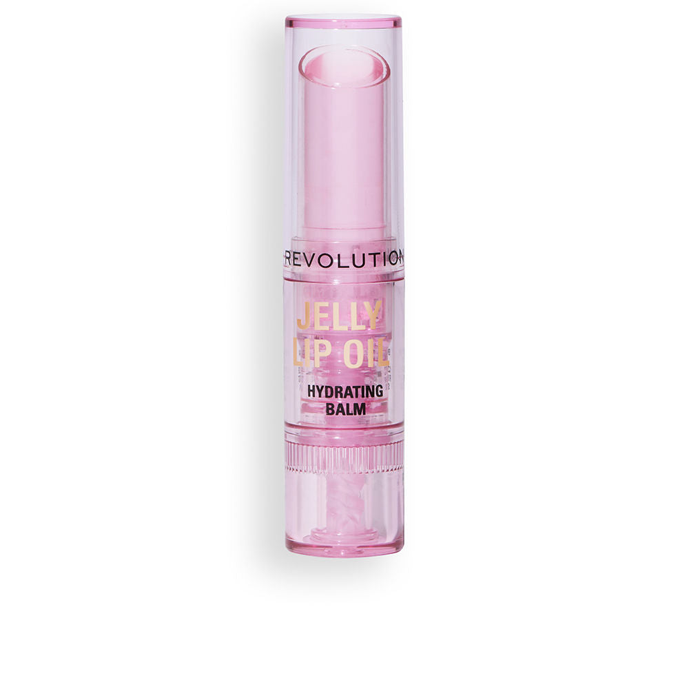 REVOLUTION MAKE UP JELLY LIP OIL hydrating balm #Candy Ice Pink 2,4 gr