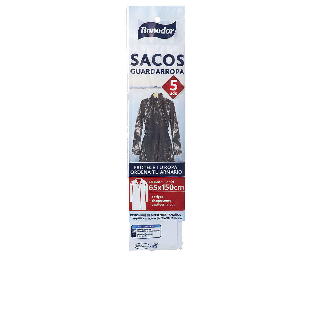 BONODOR GUARDARROPA abrigos 65 x 150 5 u
