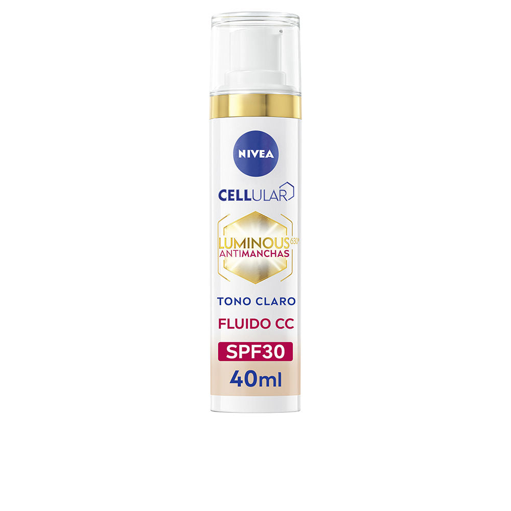 NIVEA LUMINOUS 630º ANTIMANCHAS CC fluido SPF30 #claro 40 ml