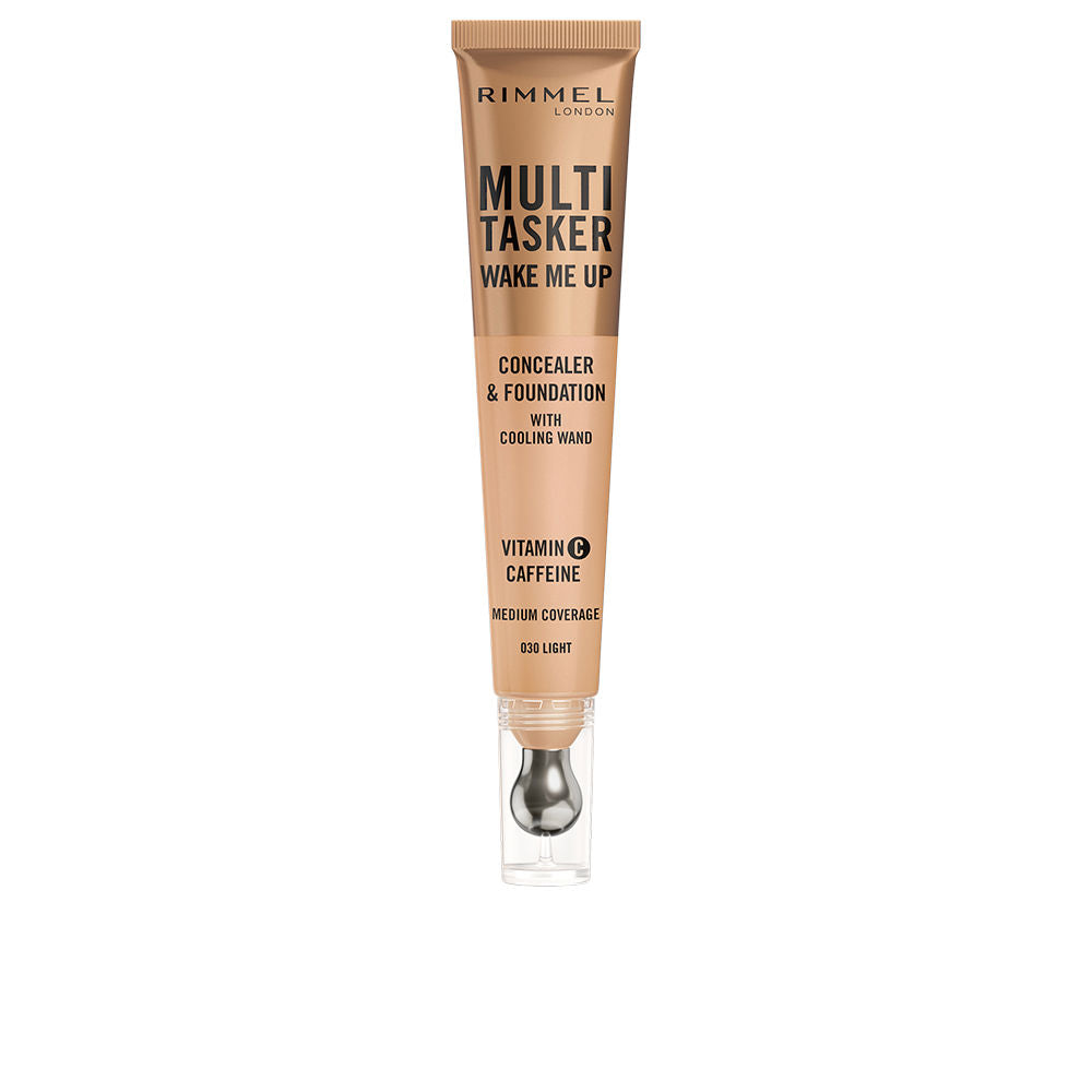 RIMMEL LONDON MULTITASKER WAKE ME UP corrector y base de maquillaje #Light 20 ml