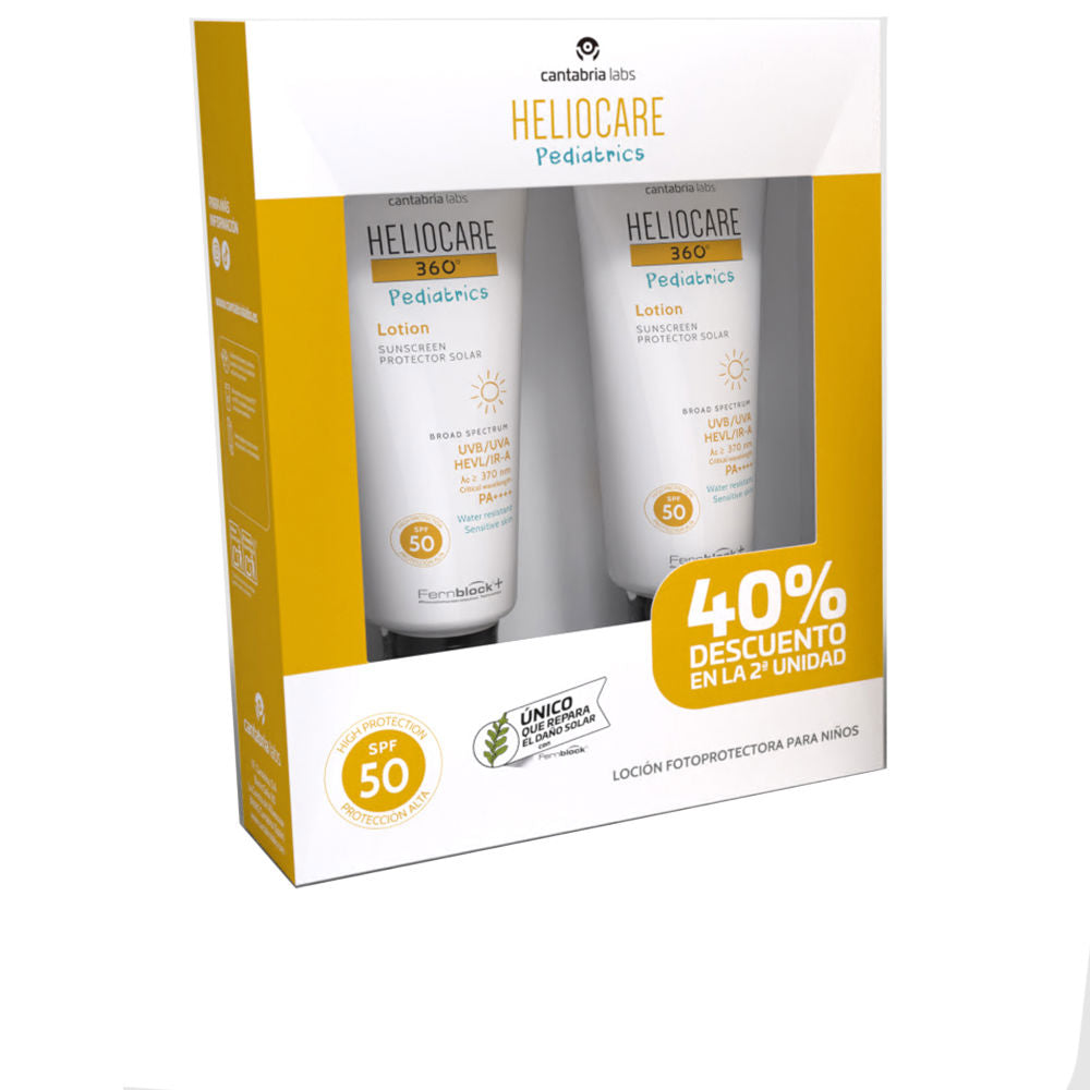 HELIOCARE HELIOCARE 360° PEDIATRICS protector solar loción SPF50 pack 2 x 200 ml