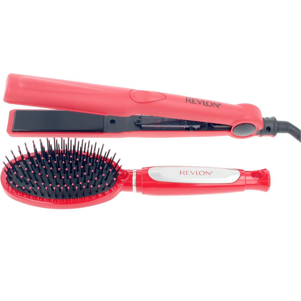 REVLON PROFESSIONAL SMOOTH RESULTS RVST2176 PLANCHA DE PELO ESTUCHE 3 pz