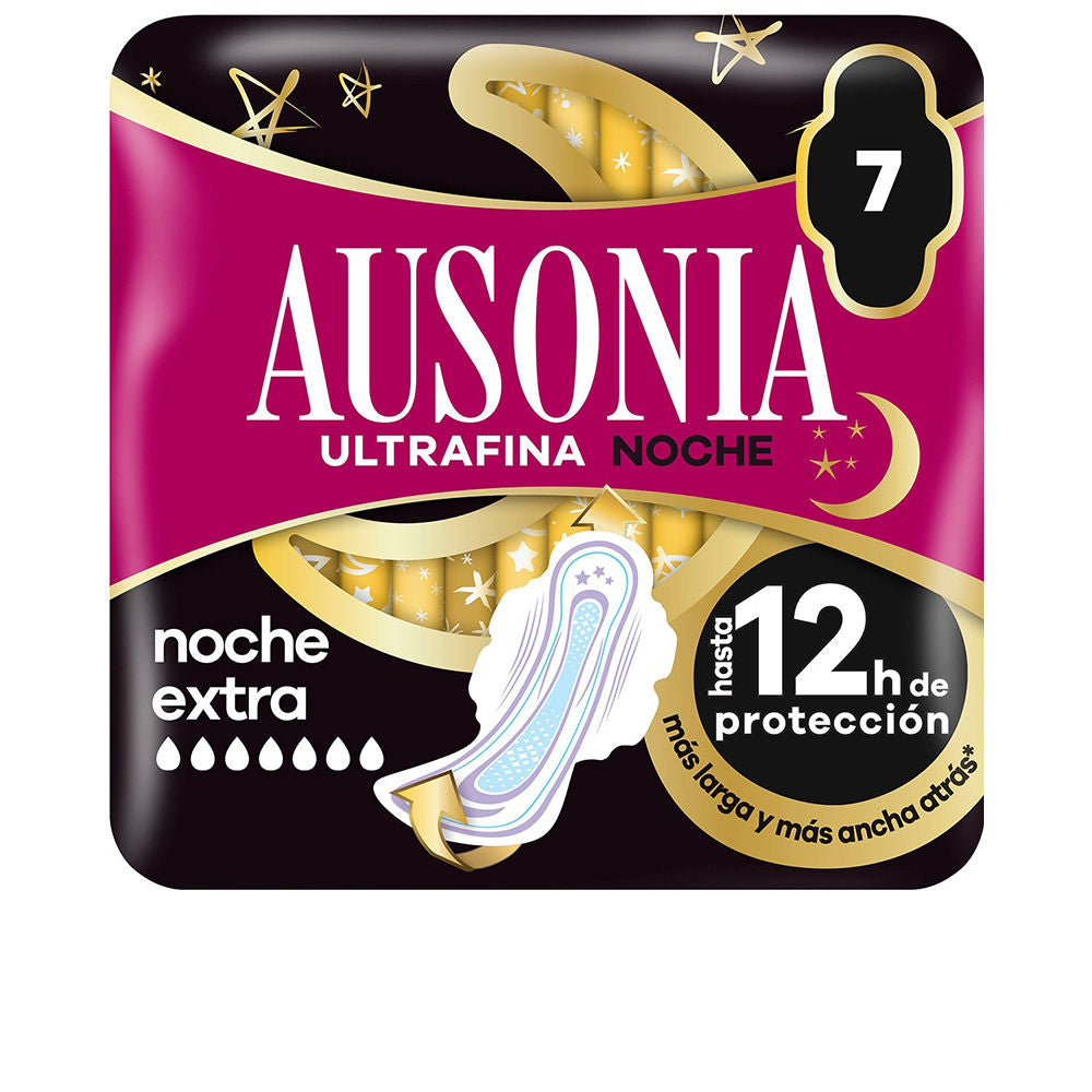 AUSONIA AUSONIA compresas noche extra alas 7 u
