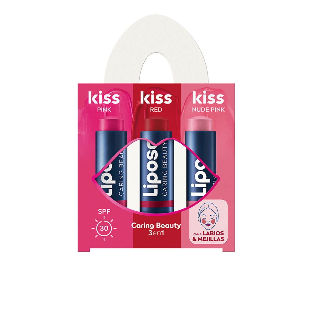 LIPOSAN KISS KISS KISS PACK 3 pz