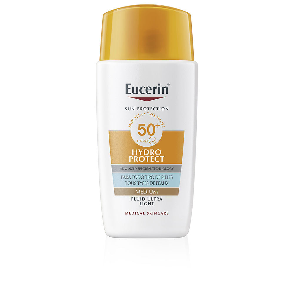 EUCERIN SUN PROTECTION HYDRO PROTECT fluido con color SPF50+ #Medium 50 ml