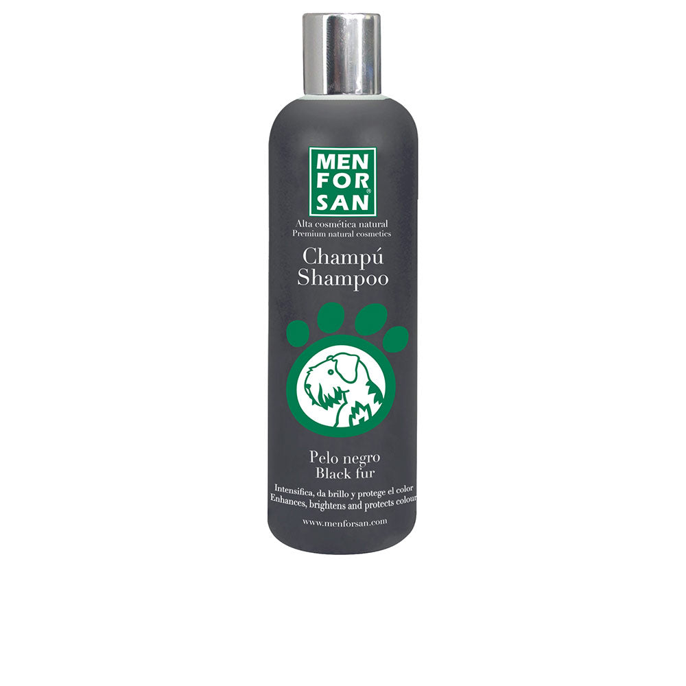 MEN FOR SAN CHAMPÚ PERRO pelo negro 300 ml