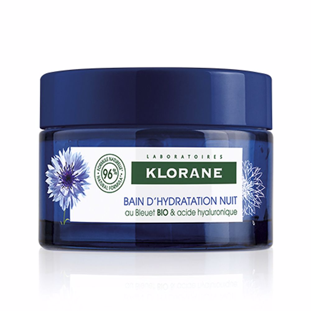 KLORANE ACIANO BIO & ÁCIDO HIALURÓNICO baño de hidratación noche 50 ml