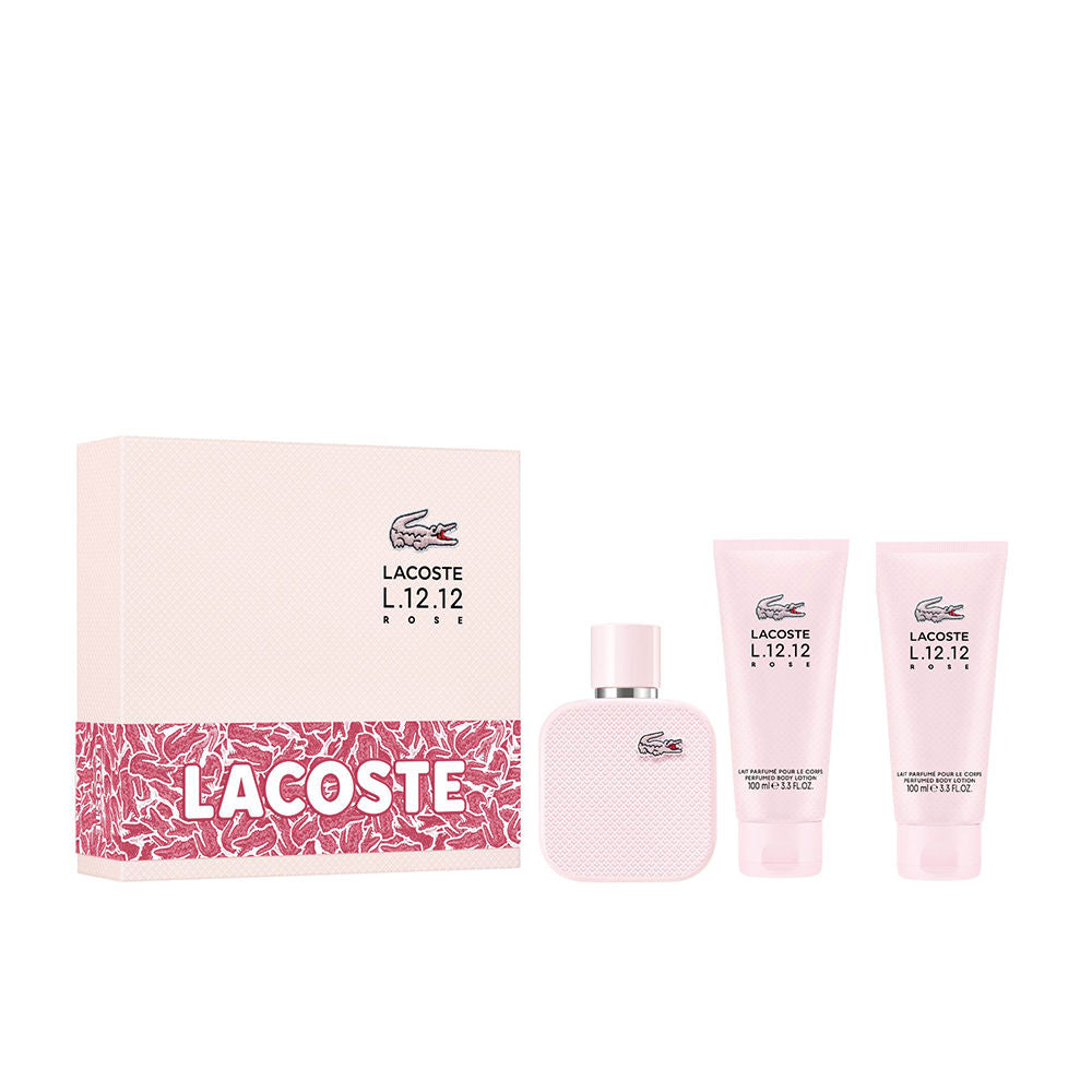 LACOSTE LACOSTE L.12.12 ROSE ESTUCHE 3 pz