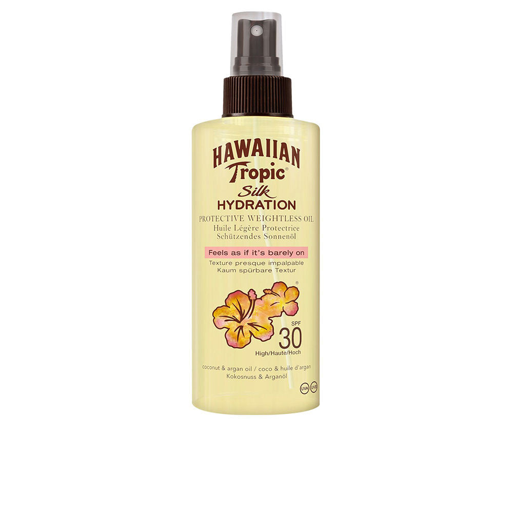 HAWAIIAN TROPIC SILK HYDRATION dry oil SPF30 mist 150 ml