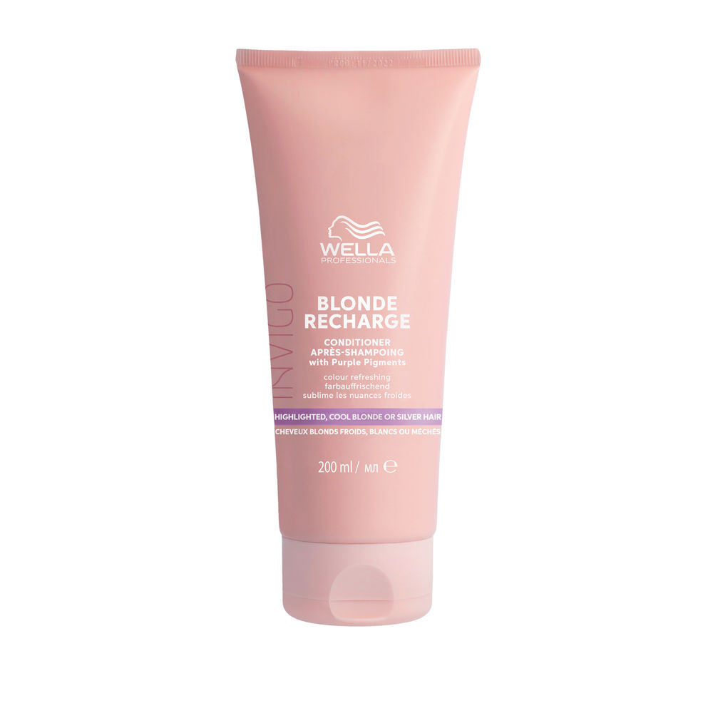 WELLA PROFESSIONALS INVIGO BLONDE RECHARGE Acondicionador Cabellos rubios 200 ml