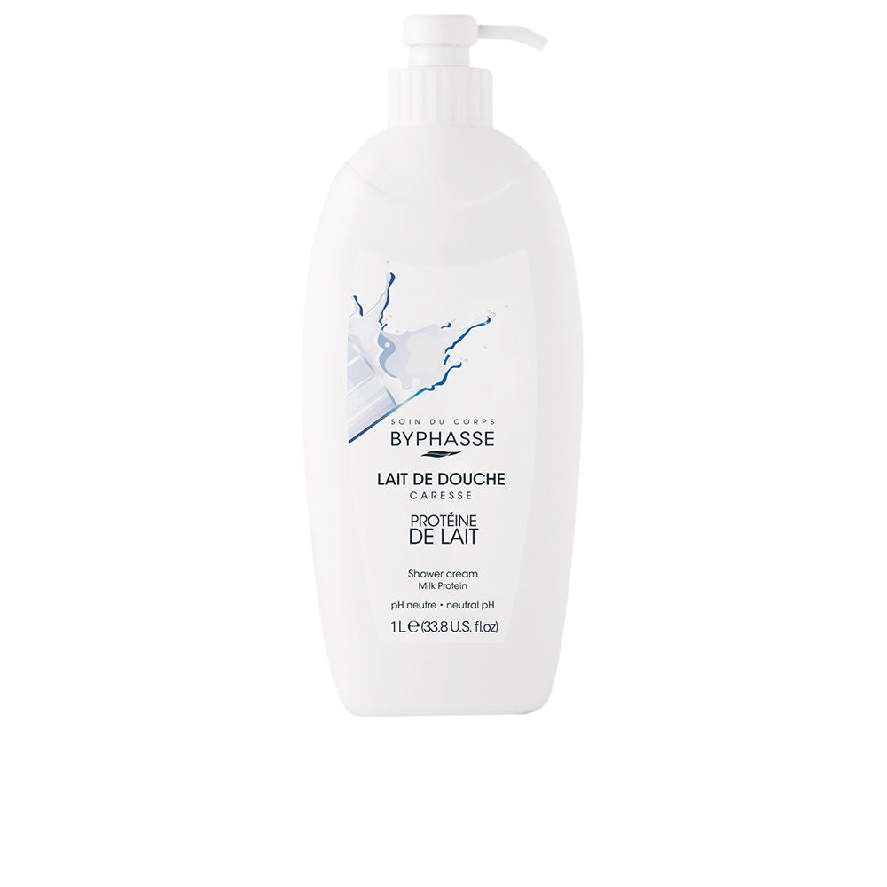 BYPHASSE CARESSE crema de ducha proteína de leche 1000 ml