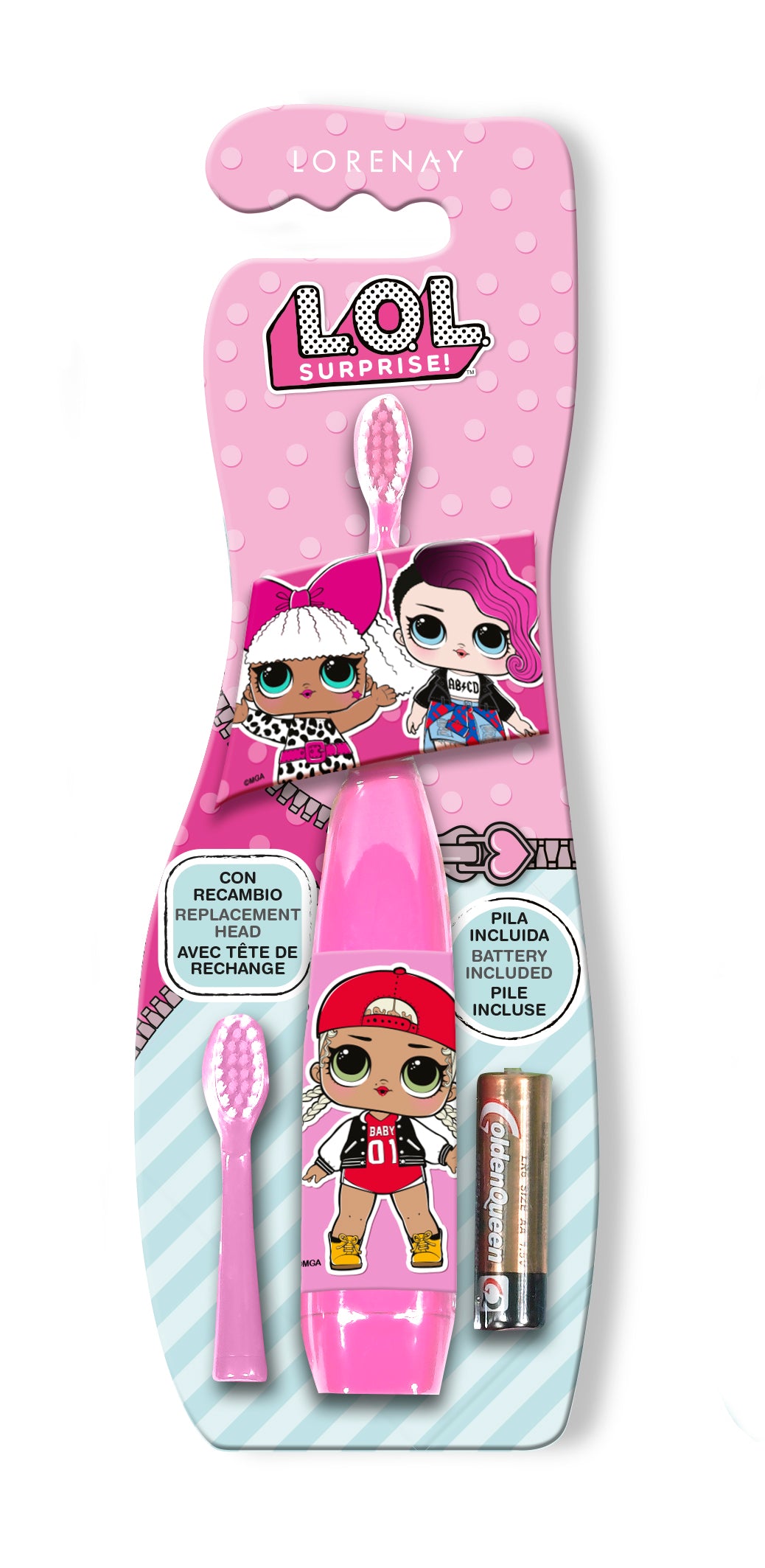 CARTOON L.O.L. SURPRISE cepillo de dientes eléctrico 1 u