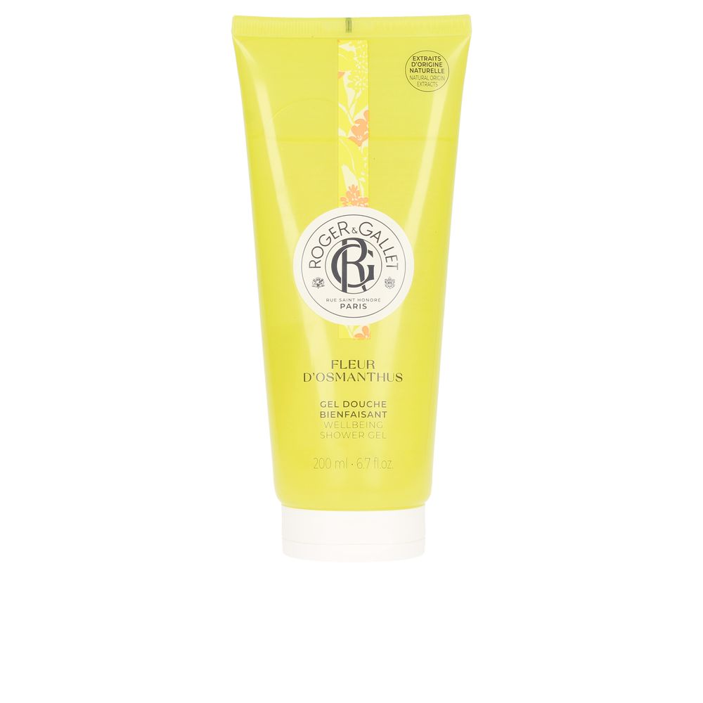 ROGER & GALLET FLEUR D'OSMANTHUS gel de ducha bienestar 200 ml