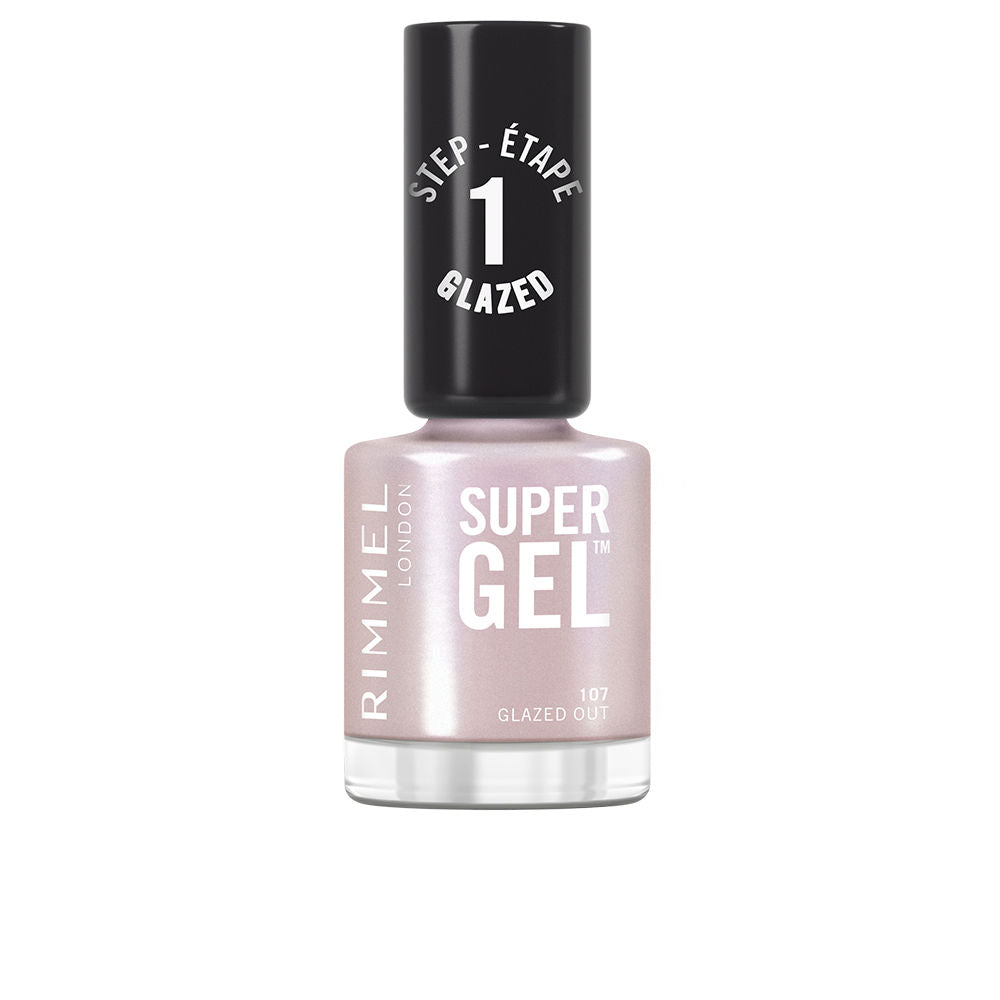 RIMMEL LONDON SUPER GEL esmalte de uñas #107-Glazed out 12 ml