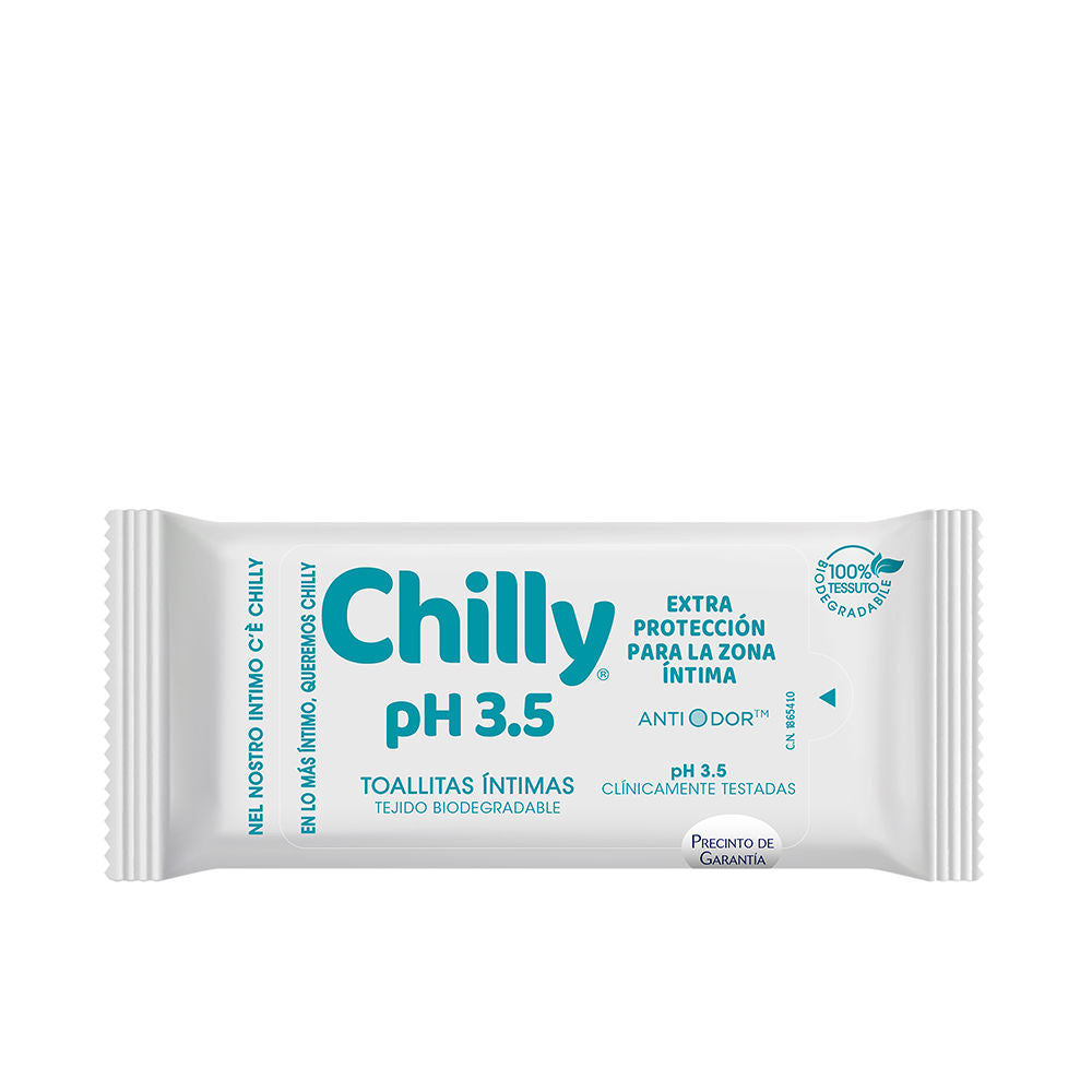 CHILLY CHILLY POCKET toallitas íntimas ph 3.5 12 u