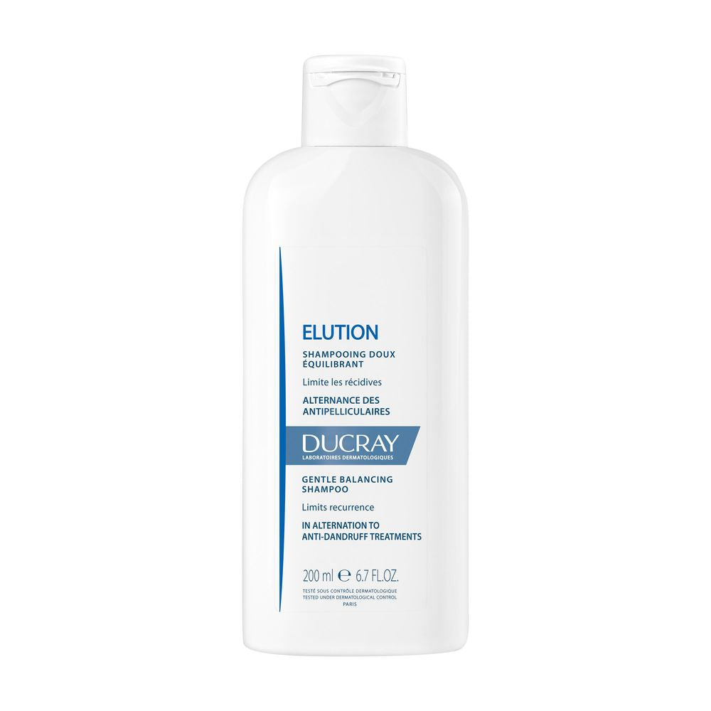 DUCRAY ELUCION champú reequilibrante anticaspa suave 200 ml