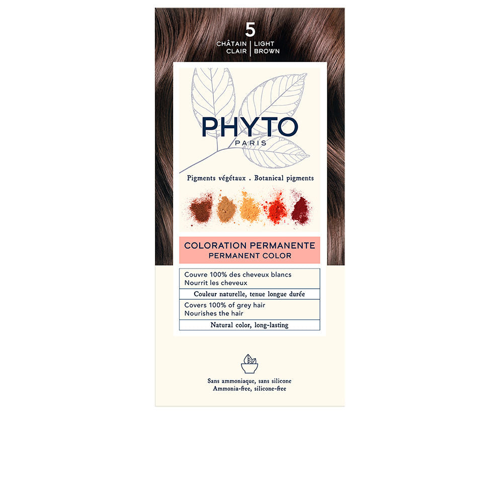 PHYTO PHYTOCOLOR #5-castaño claro 4 u