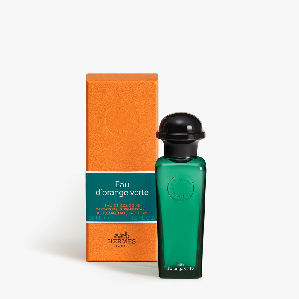HERMÈS EAU D'ORANGE VERTE eau de cologne refillable vaporizador 50 ml