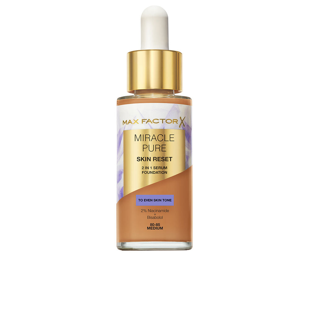 MAX FACTOR MIRACLE PURE sérum con color #80 - 85-Medium 30 ml