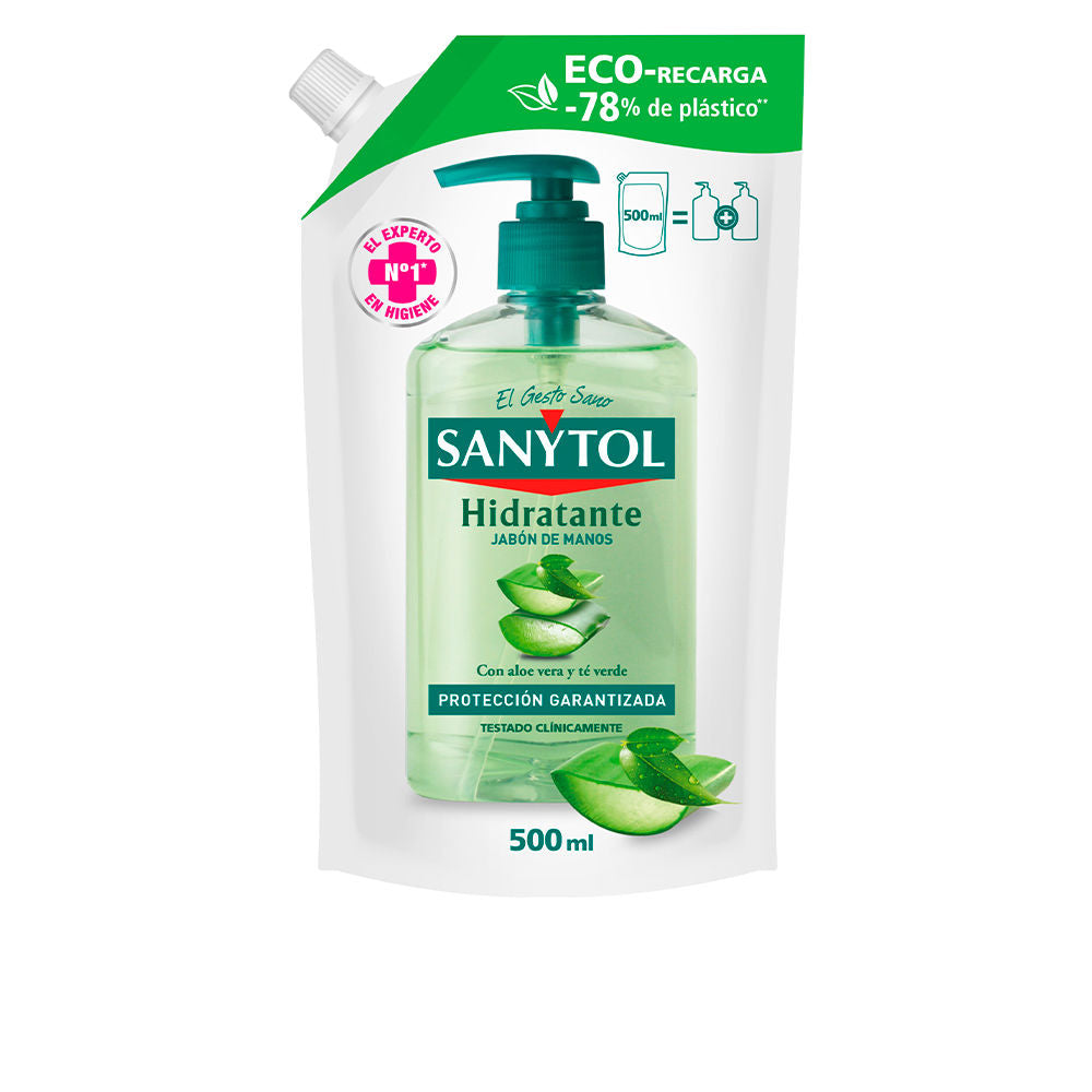 SANYTOL SANYTOL JABÓN DE MANOS antibacteriano hidratante recambio eco pack  500 ml