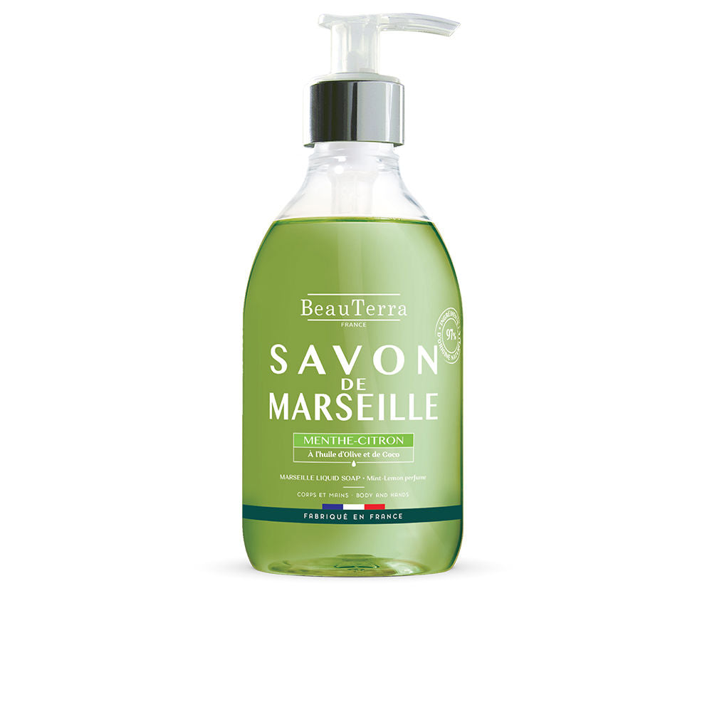 BEAUTERRA MARSEILLE jabón menta-limón 300 ml