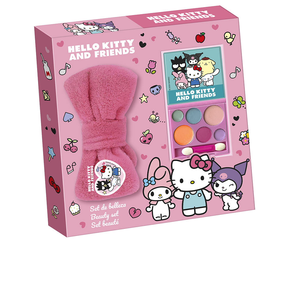 LORENAY HELLO KITTY AND FRIENDS MAQUILLAJE ESTUCHE 2 pz