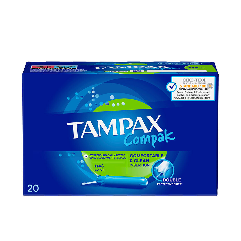 TAMPAX TAMPAX COMPAK tampón super 20 u