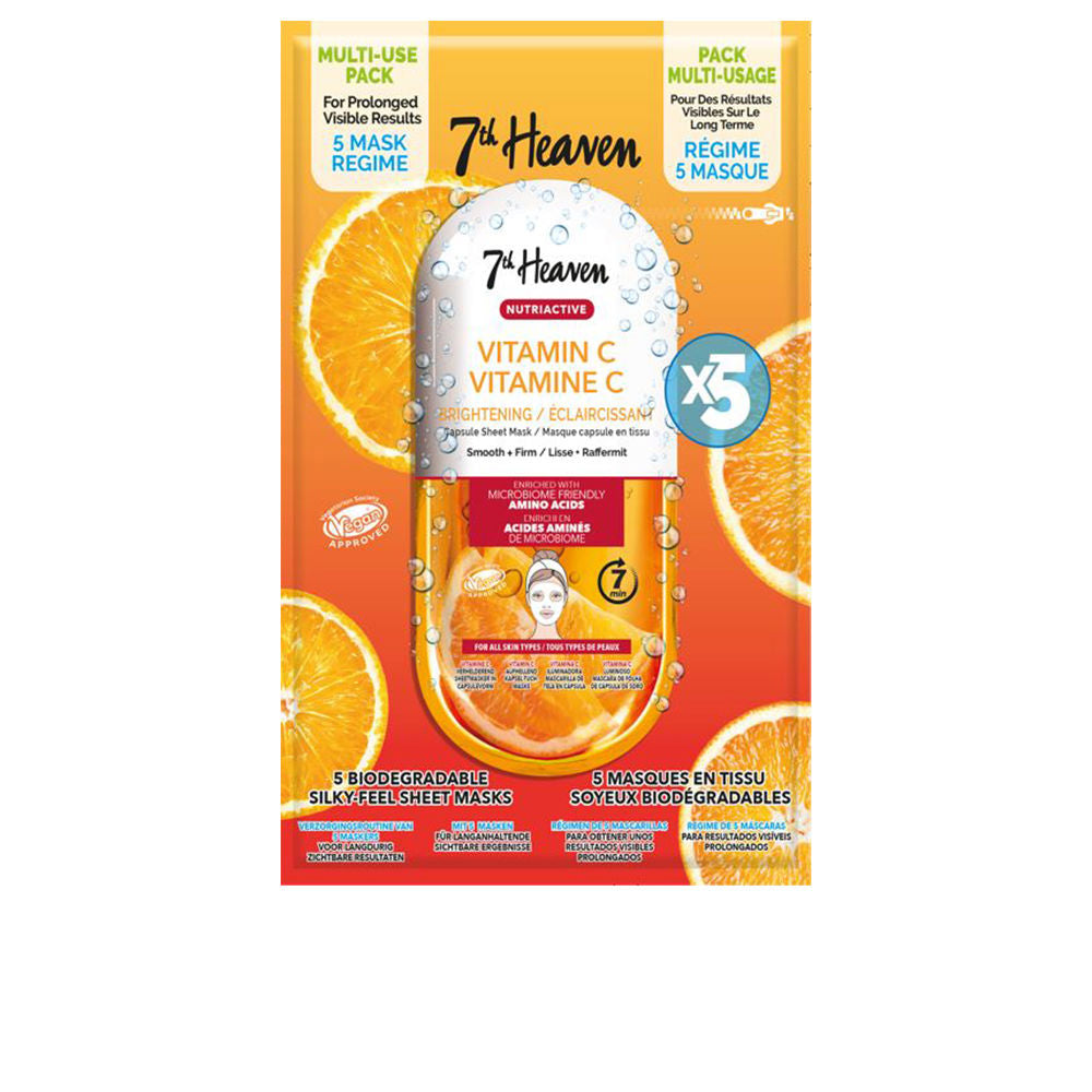 7TH HEAVEN VITAMIN C mascarillas 5 u
