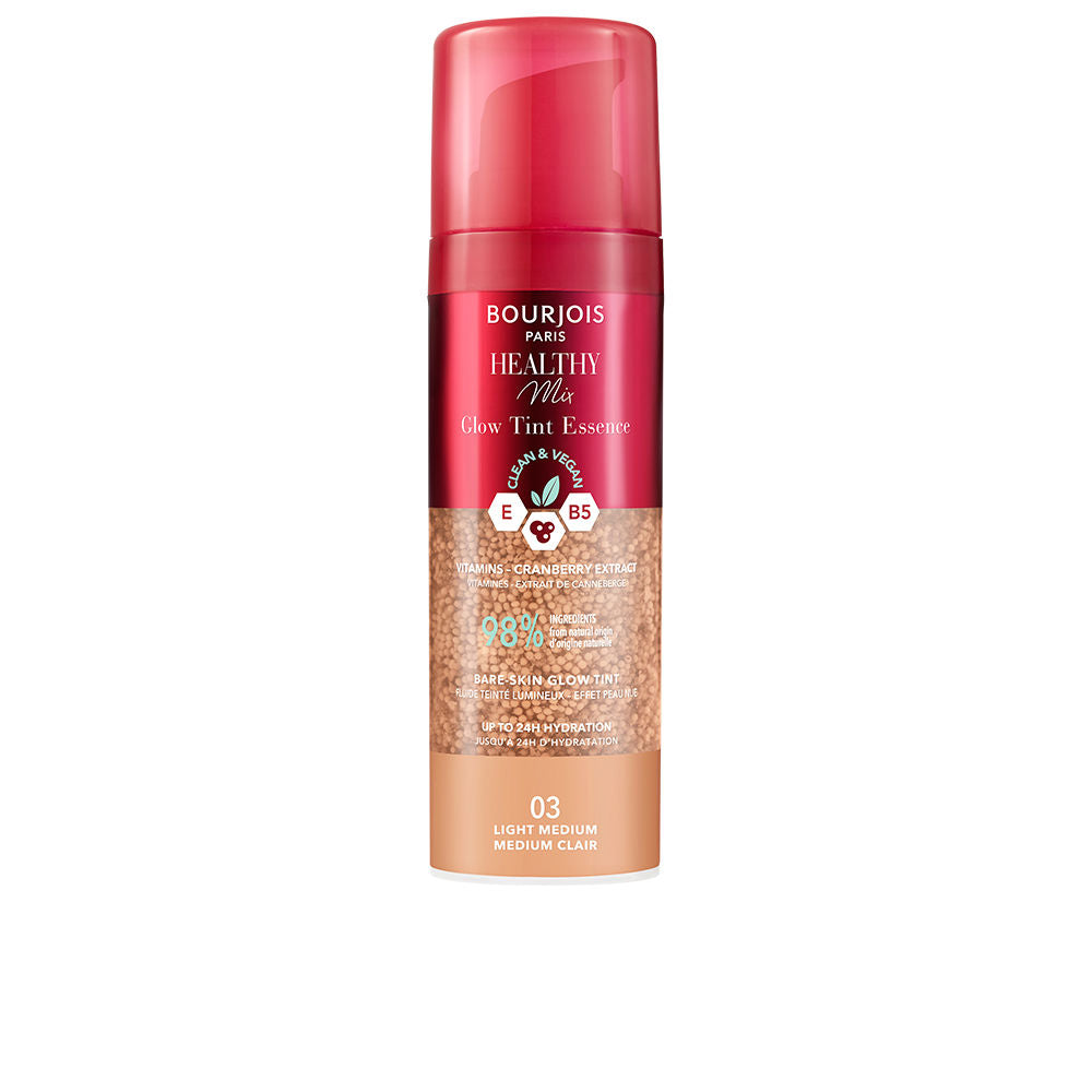 BOURJOIS HEALTHY MIX GLOW TINT ESSENCE base de maquillaje #03-Light Medium 30 ml