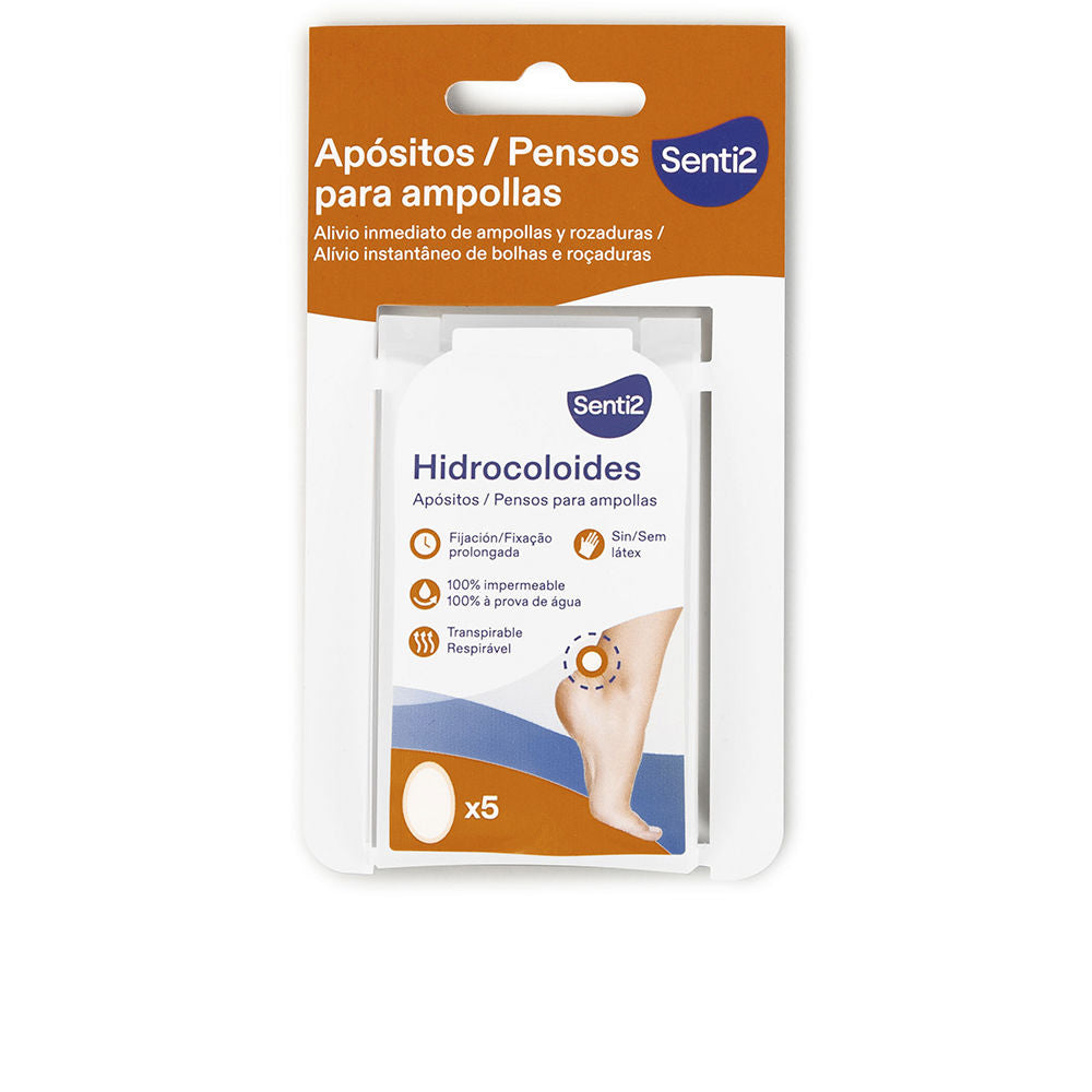 SENTI2 APÓSITOS hidrocoloides para ampollas 5 u
