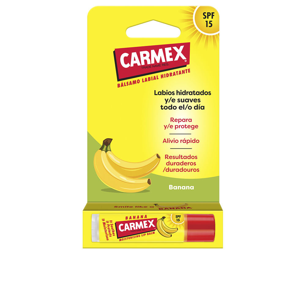 CARMEX BANANA bálsamo labial stick SPF15 4,25 gr