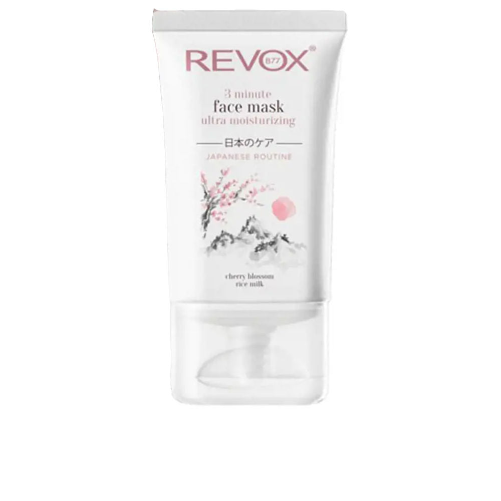 REVOX B77 JAPANESE RITUAL 3 minute face mask ultra moisturizing 30 ml