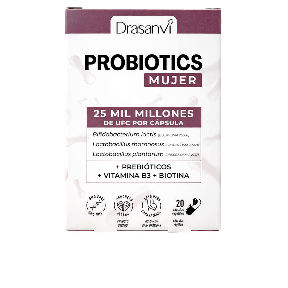 DRASANVI PROBIOTICS MUJER cápsulas 20 u