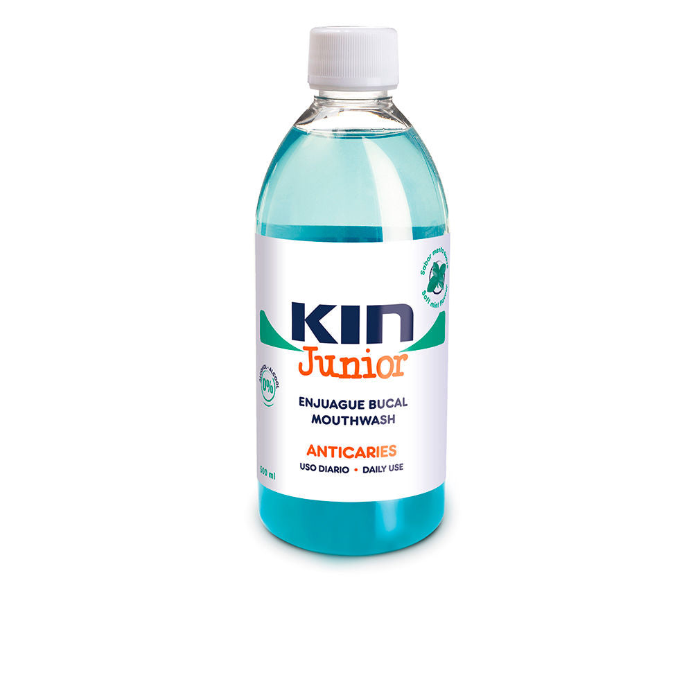 KIN KIN JUNIOR enjuague bucal anticaries 500 ml
